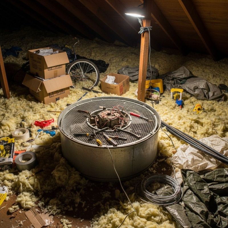Attic Fan Shutter Replacement