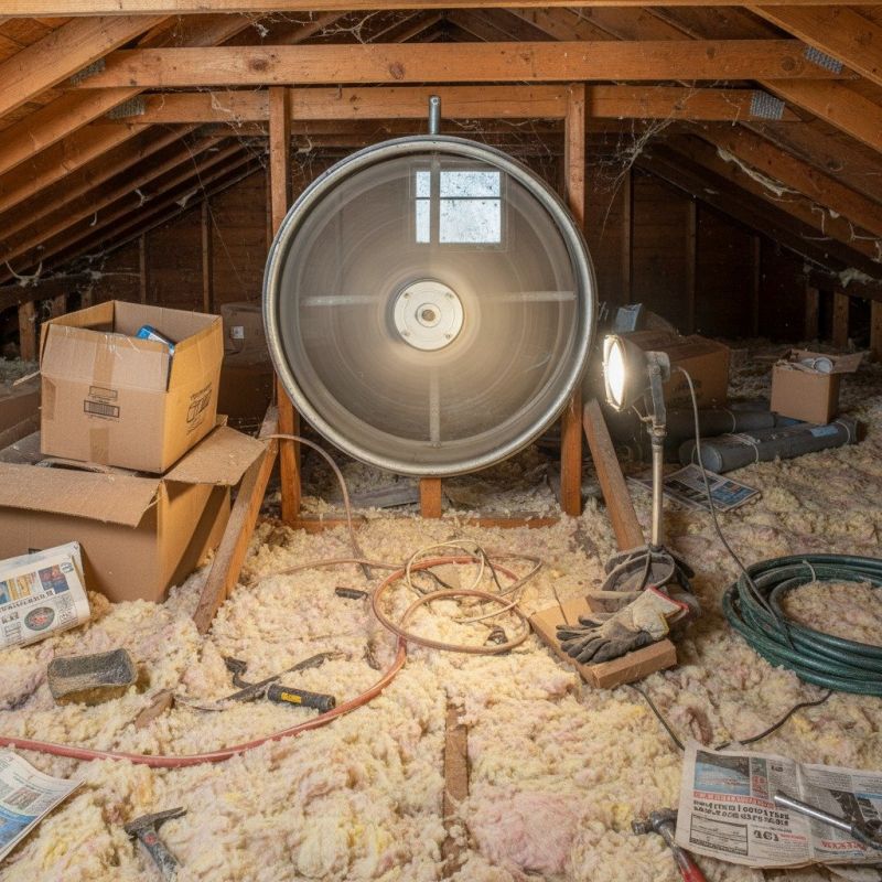 Attic Fan Installation