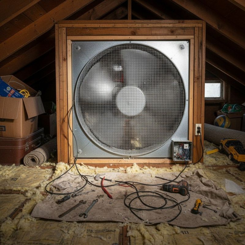 Attic Fan Replacement
